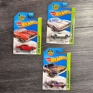 Hot Wheels ‘68 Copo Camaro Collection Set of 3
